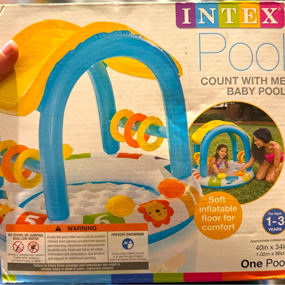 Blow up pool kids ages 1-3